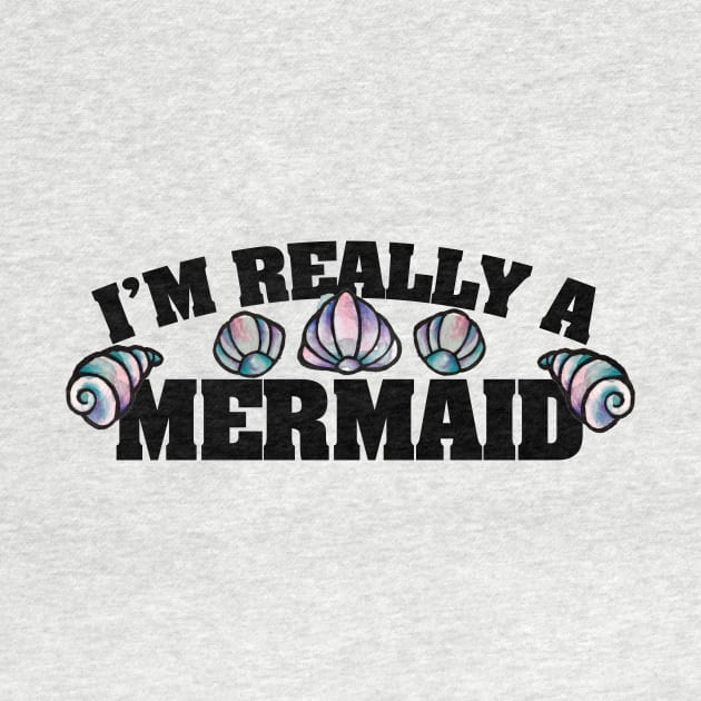 I'm really a mermaid by bubbsnugg